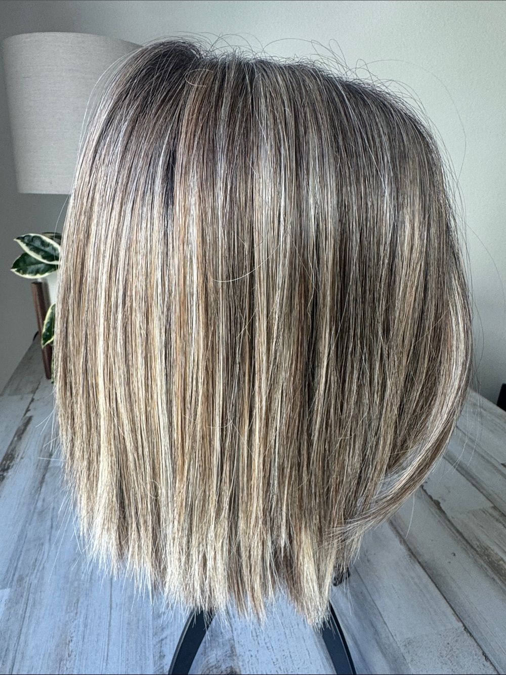 Cutting Edge Synthetic Wig in Shaded Cappuccino
